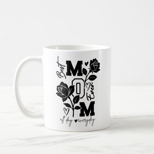 Beste Mutter überhaupt Kaffeetasse (Links)