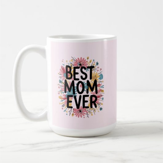 Beste Mutter überhaupt Kaffeetasse (Links)