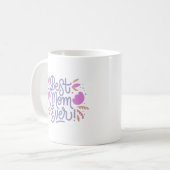 Beste Mutter überhaupt Kaffeetasse (Vorderseite Links)