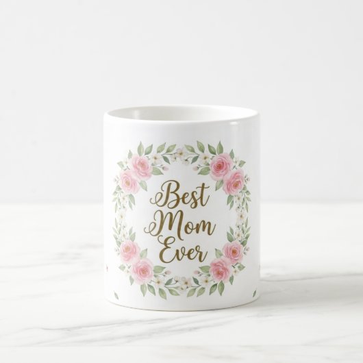 Beste Mutter überhaupt Kaffeetasse (Mittel)