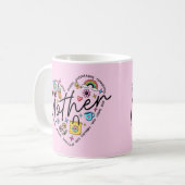 Beste Mutter überhaupt Kaffeetasse (Vorderseite Links)