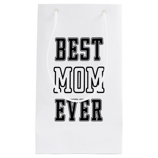 Beste Mutter überhaupt Kleine Geschenktüte (Vorderseite)