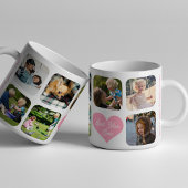 Beste Mutter überhaupt, liebe dich Foto-Collage ro Kaffeetasse