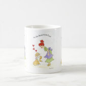 Beste Mutter überhaupt mit Katze Kaffeetasse (Mittel)