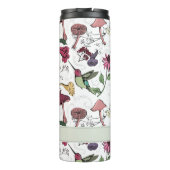 Beste Mutter überhaupt Moderale Blume Kolibri Thermosbecher (Rückseite)