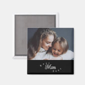 Beste Mutter überhaupt Modern Einfach Magnet (Vorderseite/Rückseite)