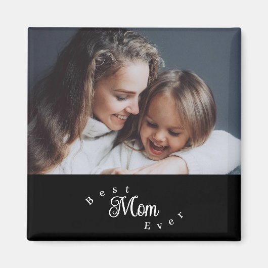 Beste Mutter überhaupt Modern Einfach Magnet (Vorne)