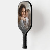Beste Mutter überhaupt Modern Foto Individuelles M Pickleball Schläger (Links)