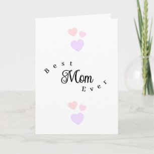 Beste Mutter überhaupt Moderne Happy Mother's Day  Karte