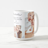 Beste Mutter überhaupt Moderne Schrift 3 Foto Kaffeetasse (VorderseiteRechts)