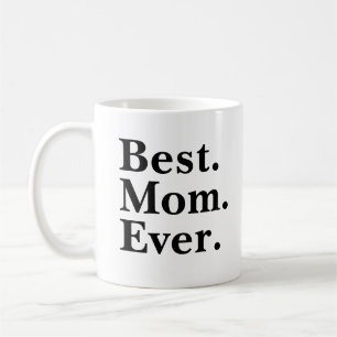 Beste Mutter überhaupt Moderne schwarze Typografie Kaffeetasse