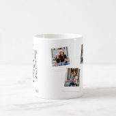 Beste Mutter überhaupt Moderne Snapshot-Style 4 Fo Kaffeetasse (Mittel)
