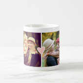 Beste Mutter überhaupt modernes Foto & Blumen Mutt Kaffeetasse (Mittel)