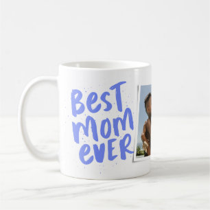 Beste Mutter überhaupt modernes Periwinkle-Foto Mu Kaffeetasse