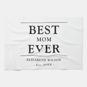 Beste Mutter überhaupt Mütter Geschenk Küchentüche Geschirrtuch