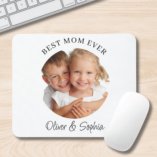 Beste Mutter überhaupt Mutterstagsfoto Mousepad