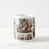 Beste Mutter überhaupt Muttertag 5 Fotos Collage Kaffeetasse (Mittel)