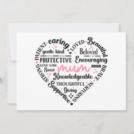 Beste Mutter überhaupt: Muttertag und Geburtstag H Karte