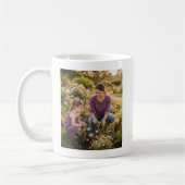 Beste Mutter überhaupt Pastell-Herzen Benutzerdefi Kaffeetasse (Links)