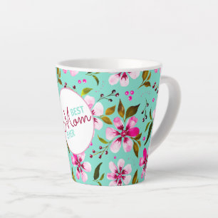 Beste Mutter überhaupt Personalisierte Aqua- und r Milchtasse