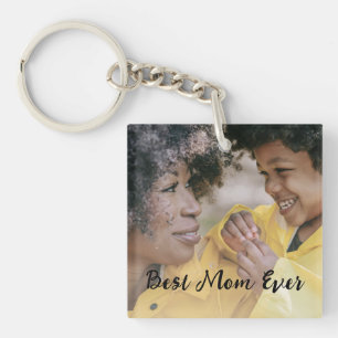 Beste Mutter überhaupt Personalisierte Kinder Name Schlüsselanhänger
