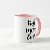 Beste Mutter überhaupt personalisierter Fotobecher Tasse (VorderseiteRechts)