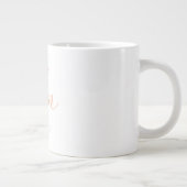 Beste Mutter überhaupt personalisierter Kaffeebech Jumbo-Tasse (Rechts)
