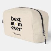 Beste Mutter überhaupt Personalisierter Muttertag Waschbeutel (Rechte Ecke)