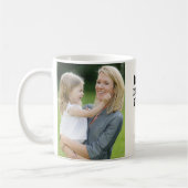 Beste Mutter überhaupt Personalisiertes Foto Mutte Kaffeetasse (Links)