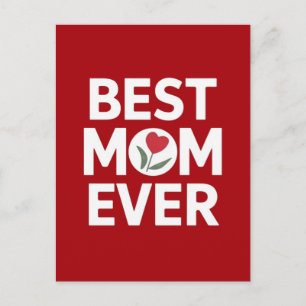 Beste Mutter überhaupt  Postkarte