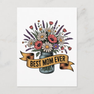 Beste Mutter überhaupt Postkarte