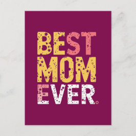 Beste Mutter überhaupt Postkarte