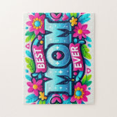 Beste Mutter überhaupt Puzzle (Vertikal)