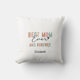 Beste Mutter überhaupt Retro Schrift Groovy Mutter Kissen