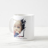 Beste Mutter überhaupt Rosa Geschenk für Mama Kaffeetasse (Vorderseite Links)
