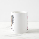 Beste Mutter überhaupt Rosa Geschenk für Mama Kaffeetasse (Mittel)