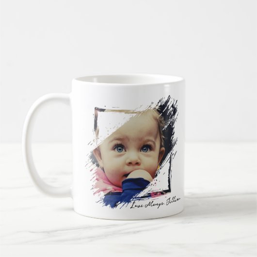 Beste Mutter überhaupt Rosa Geschenk für Mama Kaffeetasse (Links)