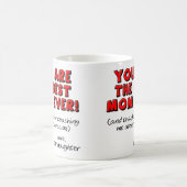Beste Mutter überhaupt Sarkastischer Lustiger Gesc Kaffeetasse (Mittel)