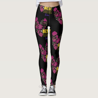 Beste Mutter überhaupt schwarz Leggings