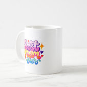 Beste Mutter überhaupt (Stil 1) Kaffeetasse (Vorderseite Links)