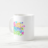 Beste Mutter überhaupt (Stil 2) Kaffeetasse (Vorderseite Links)