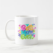 Beste Mutter überhaupt (Stil 2) Kaffeetasse (Links)