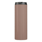 Beste Mutter überhaupt, süß, minimalistisch, Blume Thermosbecher (Rückseite)