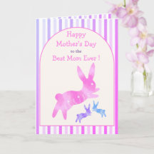 Beste Mutter überhaupt Süßer Hase Pinker personali