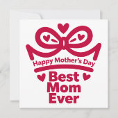 Beste Mutter überhaupt – Süßes Muttertagsgeschenk- (Vorderseite)