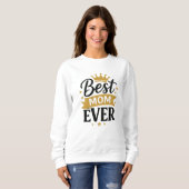 Beste Mutter überhaupt Sweatshirt (Vorne ganz)
