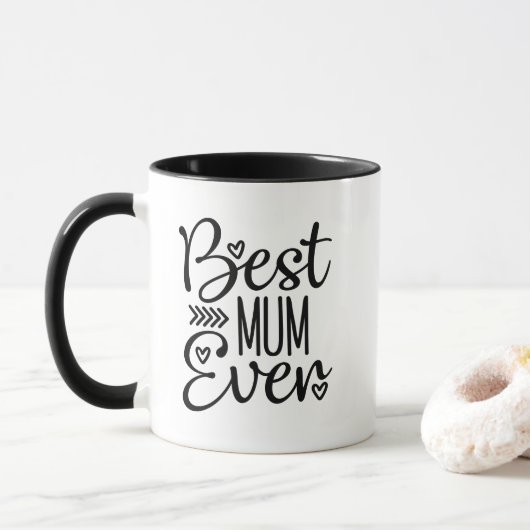 Beste Mutter überhaupt Tasse (Mit Donut)