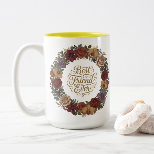 BESTE MUTTER ÜBERHAUPT TASSE DESIGN, SUBLIMATIONS (Mit Donut)