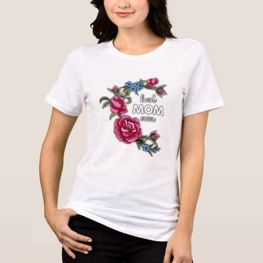 beste Mutter überhaupt Tri-Blend Shirt (Vorderseite)