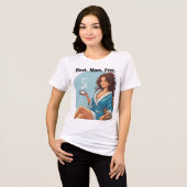 Beste Mutter überhaupt Tri-Blend Shirt (Vorderseite voll)